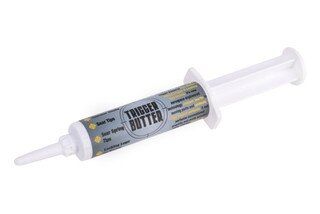 Gun Butter Trigger Grease comes in a 15 cc syringe.